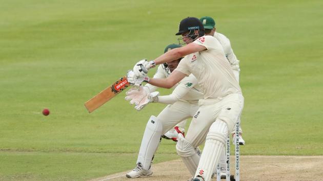 England's Dom Sibley in action. (REUTERS) England's Dom Sibley in action. (REUTERS)