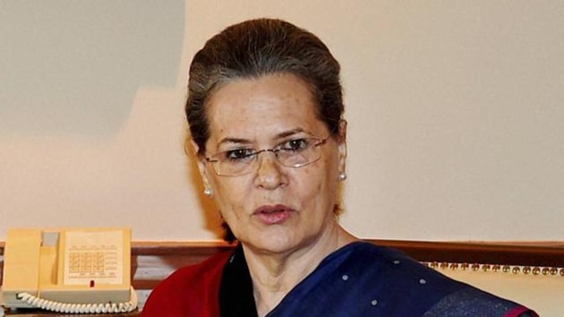 Congress president Sonia Gandh(PTI photo)