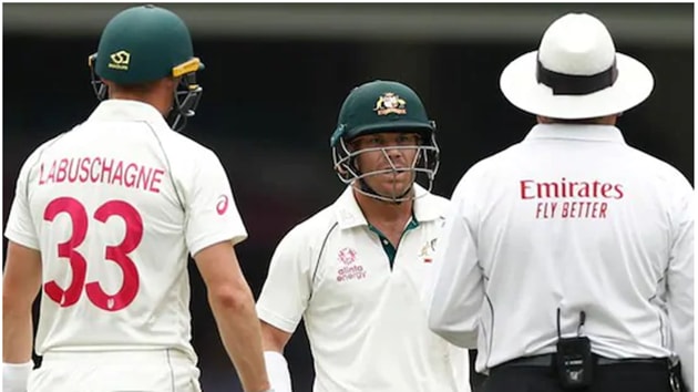 David Warner was not pleased with the decision(cricket.com.au)