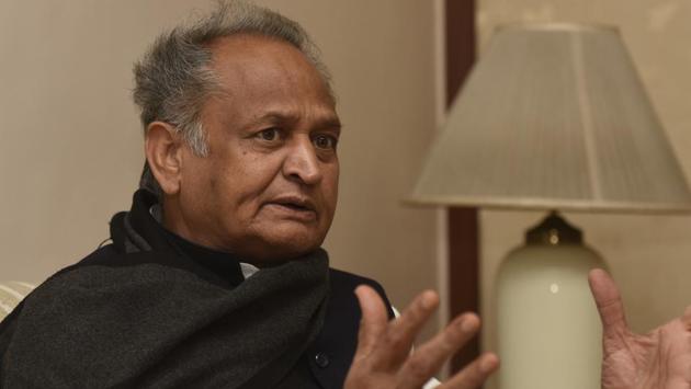 Ashok Gehlot, Chief Minister of Rajasthan(Anshuman Poyrekar/HT Photo)