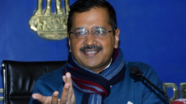 Delhi Chief Minister Arvind Kejriwal addresses a press conference in New Delhi regarding the changes it would bring in the capital if elected for the next 5 years. (ANI Photo) Delhi Chief Minister Arvind Kejriwal addresses a press conference in New Delhi regarding the changes it would bring in the capital if elected for the next 5 years. (ANI Photo)