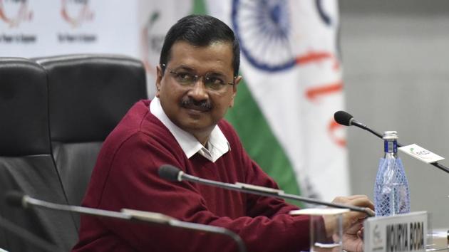 The Arvind Kejriwal-led AAP had swept the last assembly polls with 67 of the 70 seats in 2015 and the rest of the three went to the BJP. (Sonu Mehta/HT PHOTO) The Arvind Kejriwal-led AAP had swept the last assembly polls with 67 of the 70 seats in 2015 and the rest of the three went to the BJP. (Sonu Mehta/HT PHOTO)