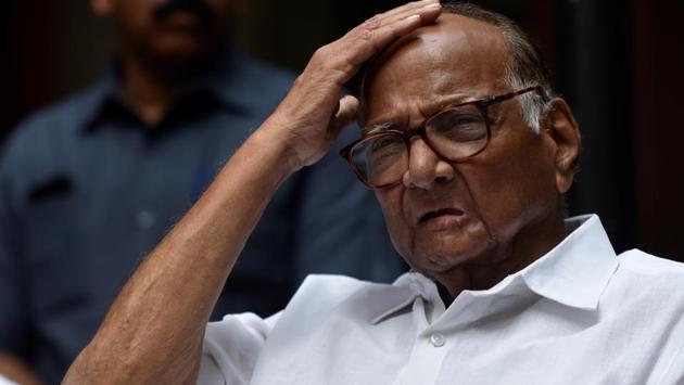 In an editorial in party mouthpiece Saamana, the Sena quoted NCP chief Sharad Pawar’s remark that no one in the party could take the reins of the home department. (HT Photo) In an editorial in party mouthpiece Saamana, the Sena quoted NCP chief Sharad Pawar’s remark that no one in the party could take the reins of the home department. (HT Photo)