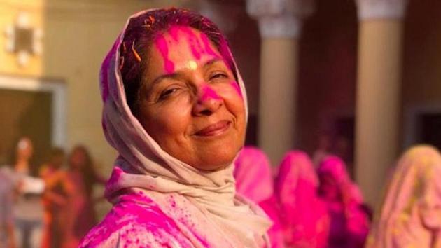 Actor Neena Gupta in the film ‘Last Color’. Actor Neena Gupta in the film ‘Last Color’.