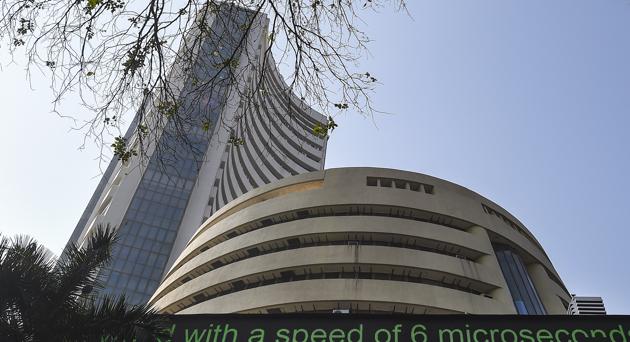 After rallying 553.51 points during the session, the 30-share BSE index ended 192.84 points. Similarly, the broader Nifty rose 59.90 points, or 0.50 per cent, to finish at 12,052.95 (PTI) After rallying 553.51 points during the session, the 30-share BSE index ended 192.84 points. Similarly, the broader Nifty rose 59.90 points, or 0.50 per cent, to finish at 12,052.95 (PTI)