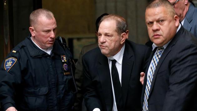 Film producer Harvey Weinstein departs Criminal Court on the first day of a sexual assault trial in the Manhattan borough of New York City, New York, U.S., January 6, 2020.(REUTERS) Film producer Harvey Weinstein departs Criminal Court on the first day of a sexual assault trial in the Manhattan borough of New York City, New York, U.S., January 6, 2020.(REUTERS)