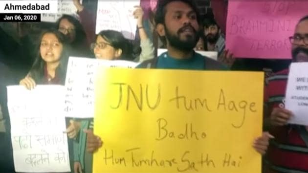 IIM-A students recited Faiz’s Hum Dekhenge poetry.(Screengrab)