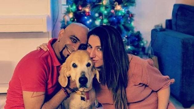 Raghu Ram and his wife Natalie Di Luccio welcomed a baby boy.