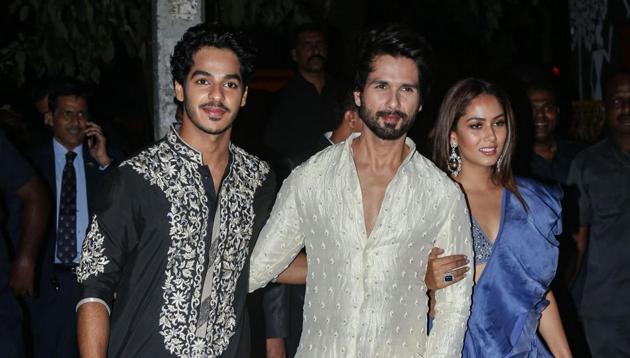 Ishaan Khatter lovingly calls brother Shahid Kapoor’s wife Mira ‘Bhabs’(PTI)