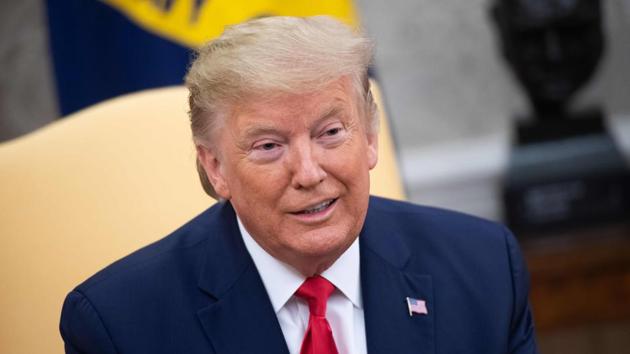 US President Donald Trump was impeached by the US House of Representatives for abuse of power and obstruction of the Congress. (AFP Photo) US President Donald Trump was impeached by the US House of Representatives for abuse of power and obstruction of the Congress. (AFP Photo)