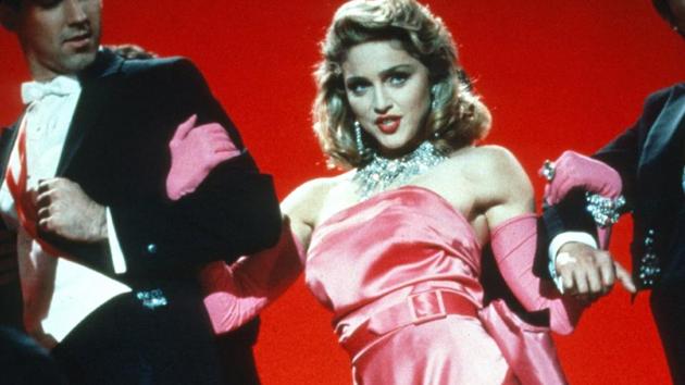 Madonna is the queen of channelling Marilyn Monroe and has very often paid homage to the sex symbol. However, her most famous style recreation was in the 1984 Material Girl video, where she donned on a pink gown channelling her best Marilyn Monroe impression of Diamonds Are A Girl’s Best Friend. (instagram)