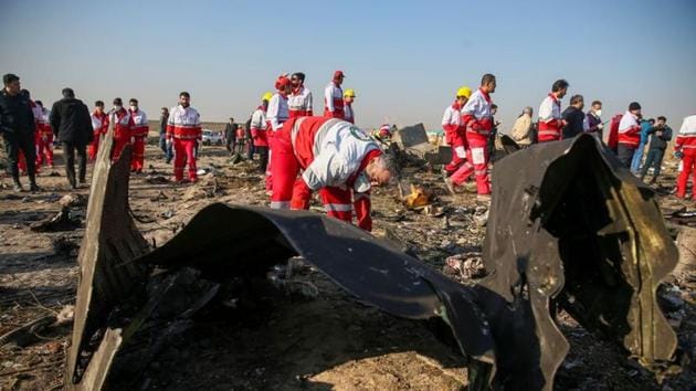 A Ukraine airliner that crashed in Iran, killing all 176 people aboard, was most likely brought down accidentally by Iranian air defenses(VIA REUTERS) A Ukraine airliner that crashed in Iran, killing all 176 people aboard, was most likely brought down accidentally by Iranian air defenses(VIA REUTERS)