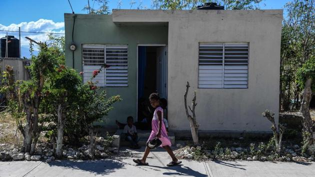 Named for one of Haiti’s greatest singers, the community was created by the government, which offered lodging there to about 50 people disabled in the quake. The community was to have 3,000 quake-resistant homes, a market, an industrial area, police and fire stations, a school and a pharmacy. On paper, it was a dream community. But the plans never came to fruition. (Chandan Khanna/AFP) Named for one of Haiti’s greatest singers, the community was created by the government, which offered lodging there to about 50 people disabled in the quake. The community was to have 3,000 quake-resistant homes, a market, an industrial area, police and fire stations, a school and a pharmacy. On paper, it was a dream community. But the plans never came to fruition. (Chandan Khanna/AFP)
