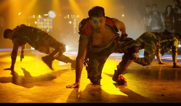 Varun Dhawan in a still from Street Dancer 3D song Dua Karo. Varun Dhawan in a still from Street Dancer 3D song Dua Karo.