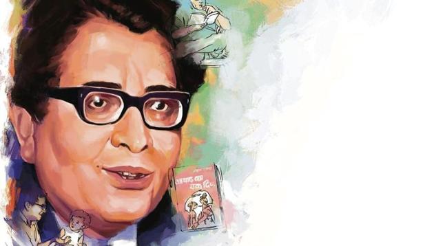 Mohan Rakesh in 1957, he resigned his job and decided to become a full-time writer.(Illustration: Rushikesh Tulshiram Gophane)