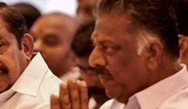 Sycophancy has returned to the AIADMK with a bang, with ministers and party frontline leaders vying with one another to sing paeans to Tamil Nadu Chief Minister Edappadi K Palaniswami. (PTI) Sycophancy has returned to the AIADMK with a bang, with ministers and party frontline leaders vying with one another to sing paeans to Tamil Nadu Chief Minister Edappadi K Palaniswami. (PTI)