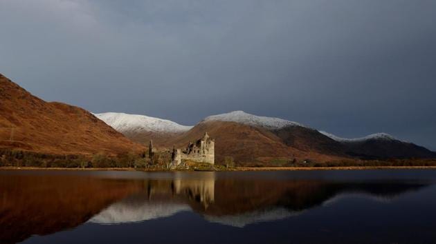 Kilchurn Castle is reflected in Loch Awe near Dalmally, Scotland, England. (Russell Cheyne / REUTERS) Kilchurn Castle is reflected in Loch Awe near Dalmally, Scotland, England. (Russell Cheyne / REUTERS)