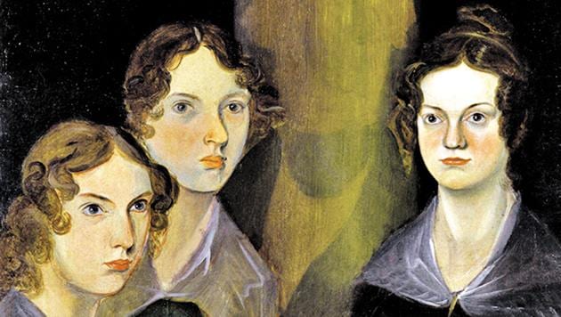 A painting of the Bront? sisters – (left to right) Anne, Emily and Charlotte – in the National Portrait Gallery, London.(Getty Images)