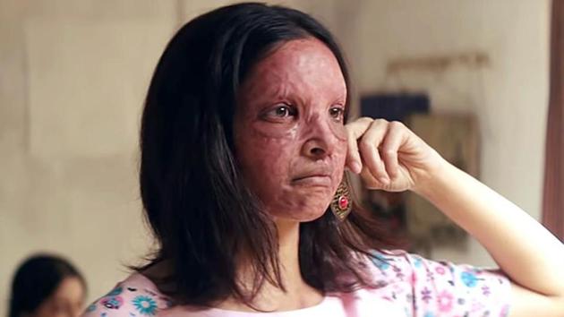 Deepika Padukone plays an acid attack survivor in Chhapaak.