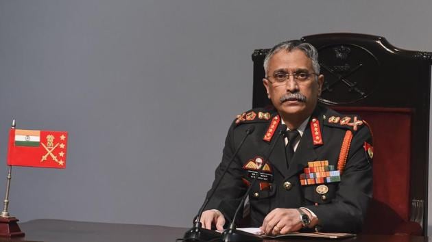 Chief of Army Staff Gen M M Naravane during the press conference in New Delhi. (PTI) Chief of Army Staff Gen M M Naravane during the press conference in New Delhi. (PTI)