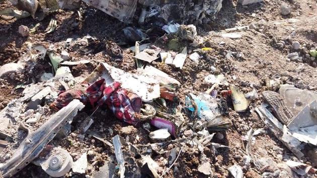 General view of the debris of the Ukraine International Airlines, flight PS752, Boeing 737-800 plane that crashed after take-off from Iran's Imam Khomeini airport, on the outskirts of Tehran, Iran January 8, 2020 (REUTERS) General view of the debris of the Ukraine International Airlines, flight PS752, Boeing 737-800 plane that crashed after take-off from Iran's Imam Khomeini airport, on the outskirts of Tehran, Iran January 8, 2020 (REUTERS)