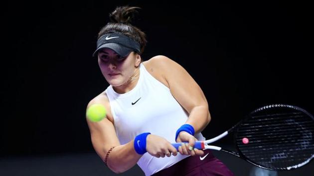 File photo of Canada's Bianca Andreescu.(REUTERS)