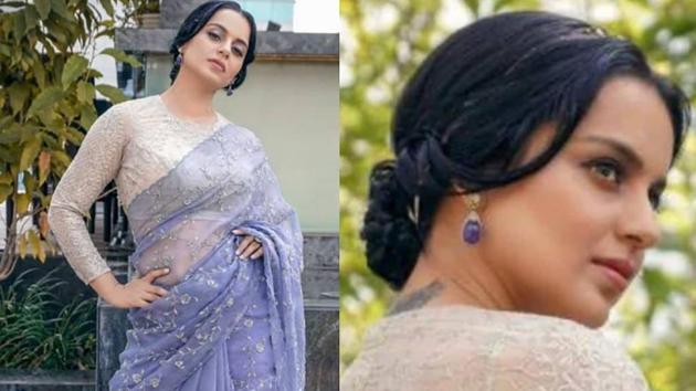 Kangana is quite the style icon, and she is out about town promoting her next, Panga. While the actor treated us to some really interesting looks, it was as always her saree looks that won us over. Especially this lavender and grey number by Jade by MK. We love the loose, low bun, the minimal make-up and the beautiful purple amethyst earrings. (instagram)