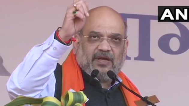 Shah had earlier said the government won’t retreat “even an inch” on the CAA even as protests continue to rage in many parts of the country over the controversial law. (ANI) Shah had earlier said the government won’t retreat “even an inch” on the CAA even as protests continue to rage in many parts of the country over the controversial law. (ANI)