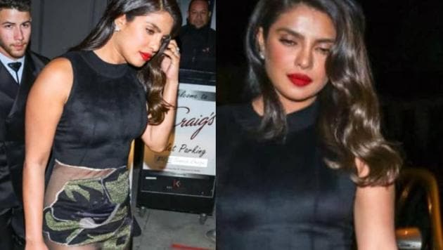 However, we also loved what she wore after, the sheer Kukhareva dress with oversized flowers placed strategically to show off her toned legs, and nothing more. (instagram)