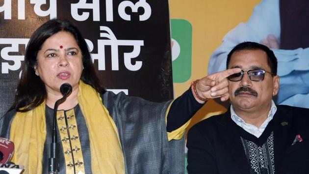 BJP MP Meenakshi Lekhi addresses a press conference in New Delhi. (ANI Photo) BJP MP Meenakshi Lekhi addresses a press conference in New Delhi. (ANI Photo)