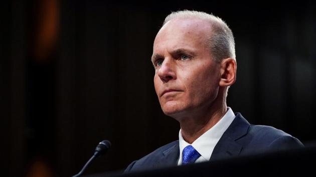 Former Boeing CEO Dennis Muilenburg was fired in late December after failing to get the company’s 737 Max jetliner back in the air.(Reuters File Photo)