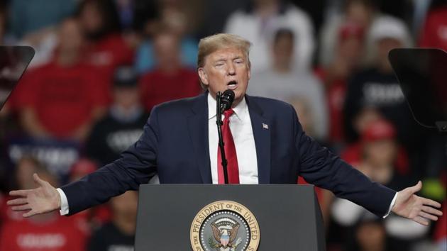 Donald Trump warned Iran Sunday against killing protesters who have risen up over the regime’s downing of a civilian airliner(AP) Donald Trump warned Iran Sunday against killing protesters who have risen up over the regime’s downing of a civilian airliner(AP)
