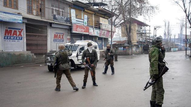 Those arrested also include Hizbul Mujahideen’s second-in-command Naveed Babu who has been allegedly involved in the killings of civilians, including the non-local fruit traders and laborers in Kashmir. (ANI FILE/ Representative Image) Those arrested also include Hizbul Mujahideen’s second-in-command Naveed Babu who has been allegedly involved in the killings of civilians, including the non-local fruit traders and laborers in Kashmir. (ANI FILE/ Representative Image)