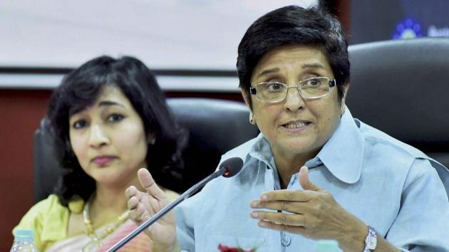 Puducherry Lt Governor Kiran Bedi. (PTI file)