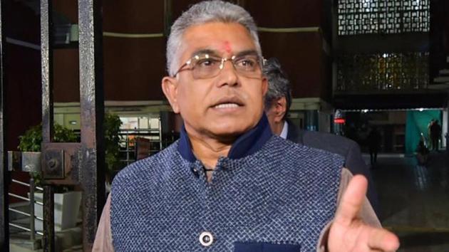 BJP’s West Bengal unit president Dilip Ghosh (PTI file photo) BJP’s West Bengal unit president Dilip Ghosh (PTI file photo)