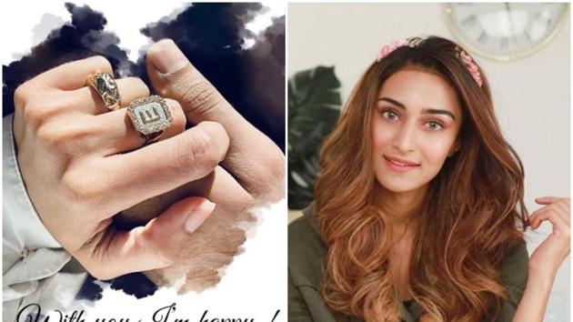 Erica Fernandes has put up an Instagram post declaring that she is in love but not engaged.