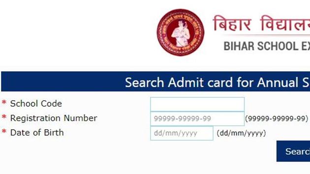 Bihar School Examination Board has released the final admit cards for BSEB annual secondary (Class 10th board) examination 2020.(biharboard.online)