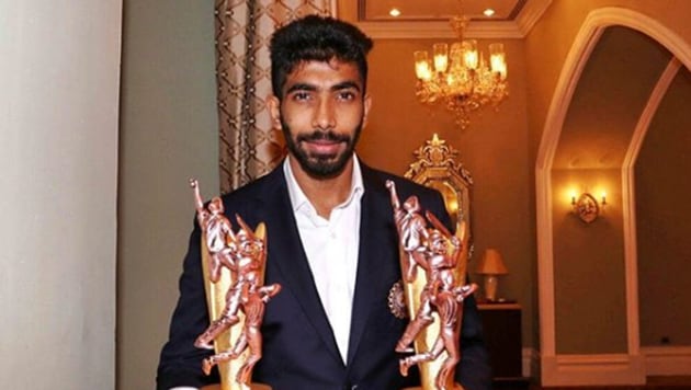 Jasprit Bumrah with his trophies(Jasprit Bumrah/ Instagram)