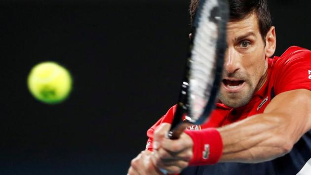 File image of Novak Djokovic(REUTERS)