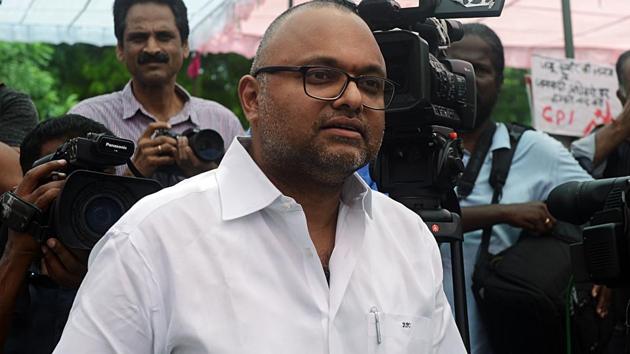 File photo of Karti Chidambaram. (ANI PHOTO) File photo of Karti Chidambaram. (ANI PHOTO)