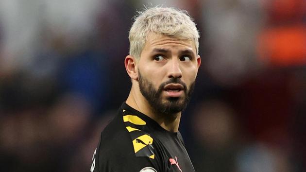 File image of Manchester City striker Sergio Aguero.(Action Images via Reuters)