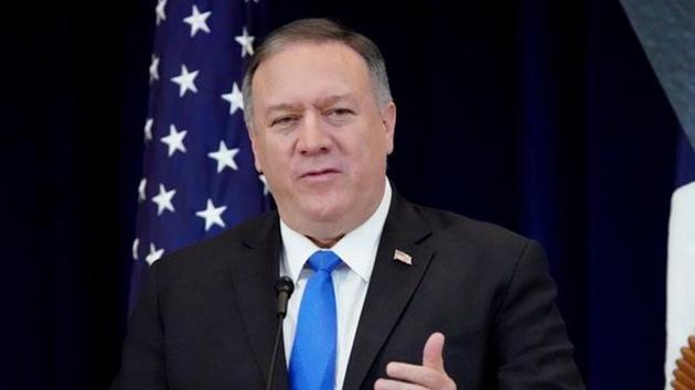 US Secretary of State Mike Pompeo said he was “outraged” by the attack on US troops by Iran.(REUTERS)