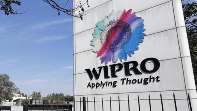 The net profit, attributable to shareholders, in the year-ago period was at Rs 2,510.4 crore, Wipro said in a regulatory filing.(Bloomberg file photo)