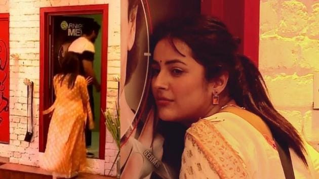 Bigg Boss 13: Shefali Zariwala and Sidharth Shukla entered a common washroom to tease Shehnaaz Gill.