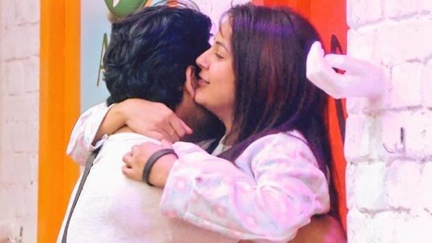 Shehnaz Gill is seen hugging and hitting Sidharth Shukla often on the show.