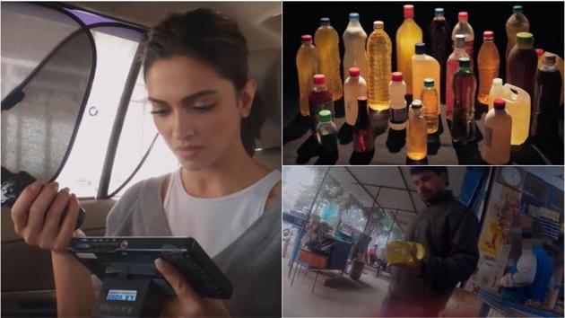 Deepika Padukone and her team managed to collect 24 bottles of acid in just a day.