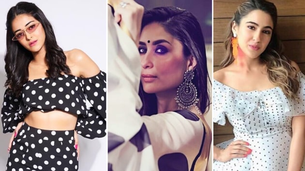 Take a cue from the likes of Sara Ali Khan, Alia Bhatt, Ananya Panday, Kareena Kapoor Khan, Priyanka Chopra, and others, and find out the many ways in which you can style the polka dot print to match your personal style.(ALL PHOTOS: INSTAGRAM)