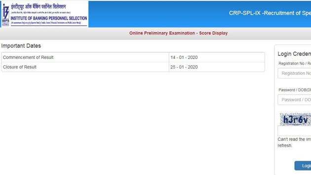 Those who had appeared in IBPS SO exam 2019 can check their scores by visiting the official website of IBPS at ibps.in.(ibps.in)