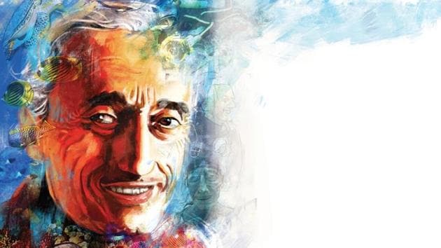 Jacques Cousteau‘s 90-minute underwater film based on his book The Silent World won the Palm d’Or at the 1956 Cannes Film Festival and an Academy Award in 1957.(Illustration: Mohit Suneja)