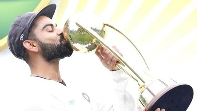 India captain Virat Kohli was named captain of ICC test team of the year 2019(Getty Images)